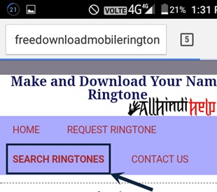 tap-on-search-ringtone