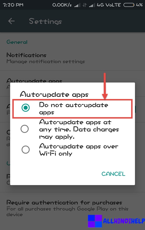 select-do-not-auto-update-apps