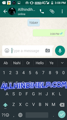 now you can send blank message on whatsapp