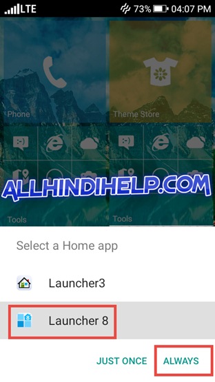 tap-launcher-8-and-select-always