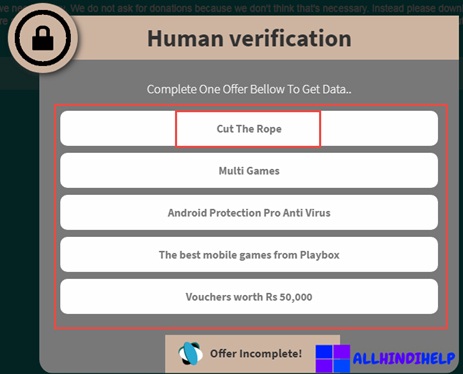 human-verification-compleate-any-one-offer