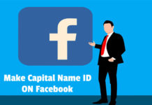 facebook par capital name id kaise banaye without using vpn in hindi