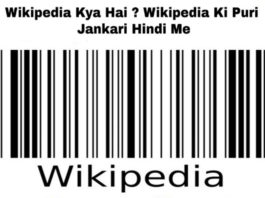 wikipedia kya hai wikipedia ki puri jankari hindi me