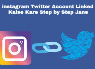 instagram twitter account linked-kaise kare step by step- ane