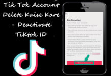 tik tok account delete kaise kare tiktok id deactivate