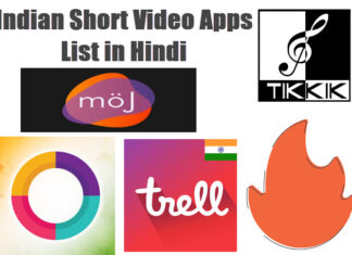 indian short video apps list in hindi 2020