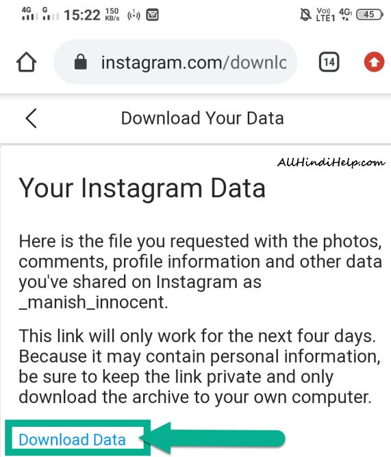 instagram deleted messages recover
