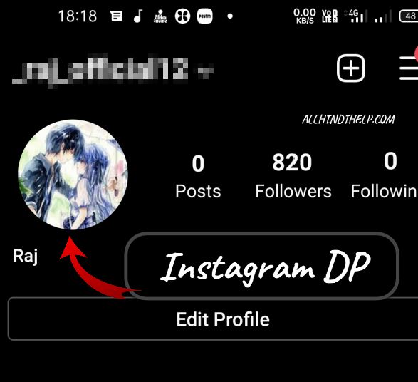 instagram profile picture kaise change kare