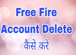 free fire account delete kaise kare in hindi